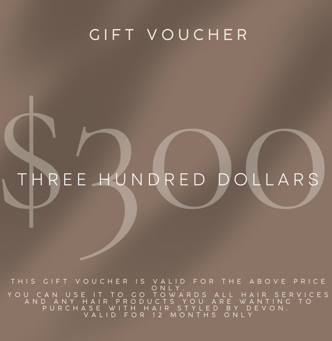 $300 Gift Card