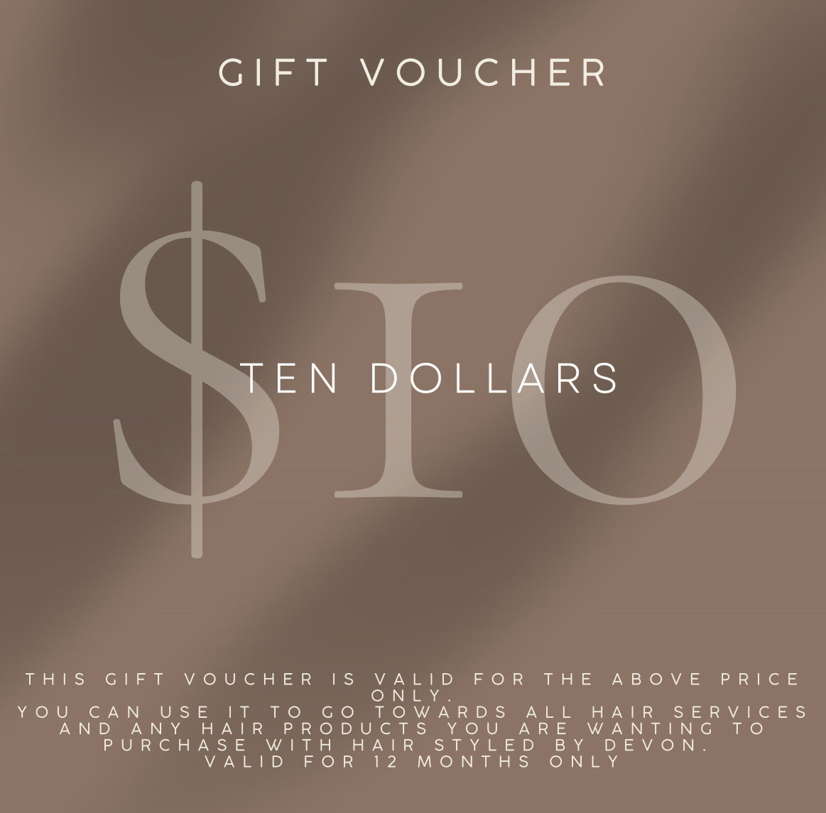 $10 Gift Card