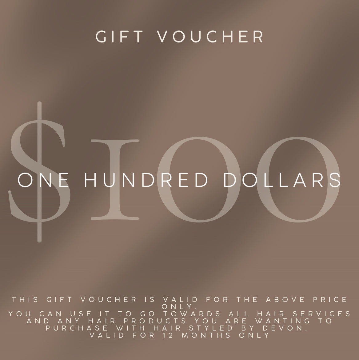 $100 Gift Card